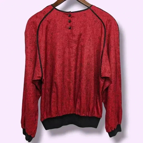 V. Leslie Fay Blouse - Picture 3 of 7